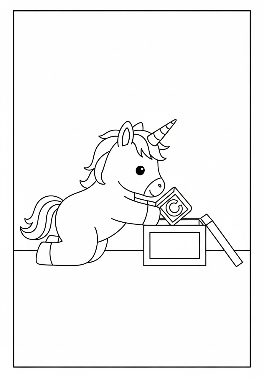 Free Baby Unicorn Coloring Pages - 80+ Adorable Designs for Toddlers & Kids